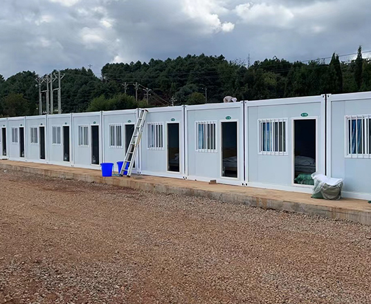 云南打包箱工地實(shí)際效果